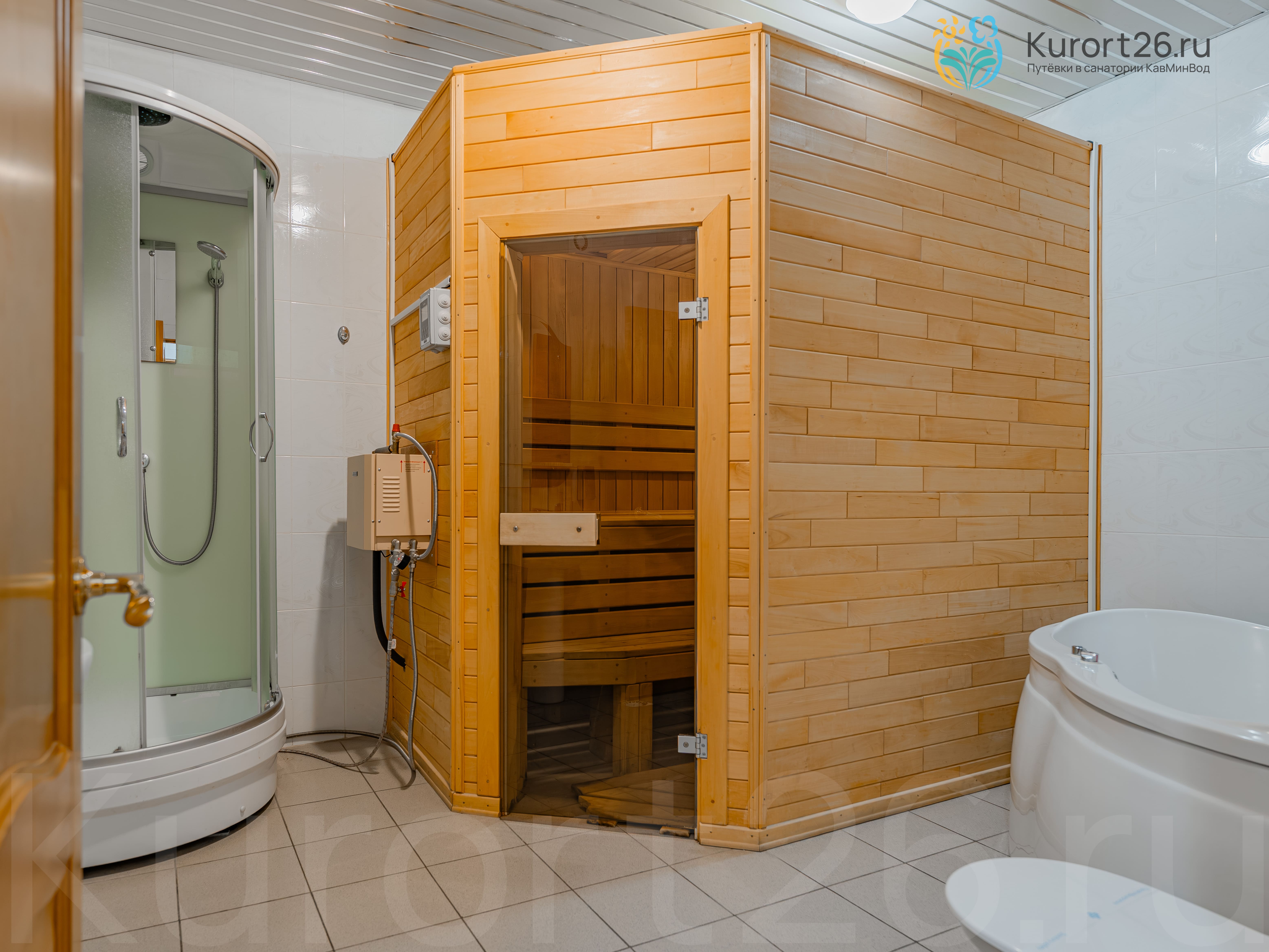 Санаторий «Колос» г. Кисловодск. Сауна